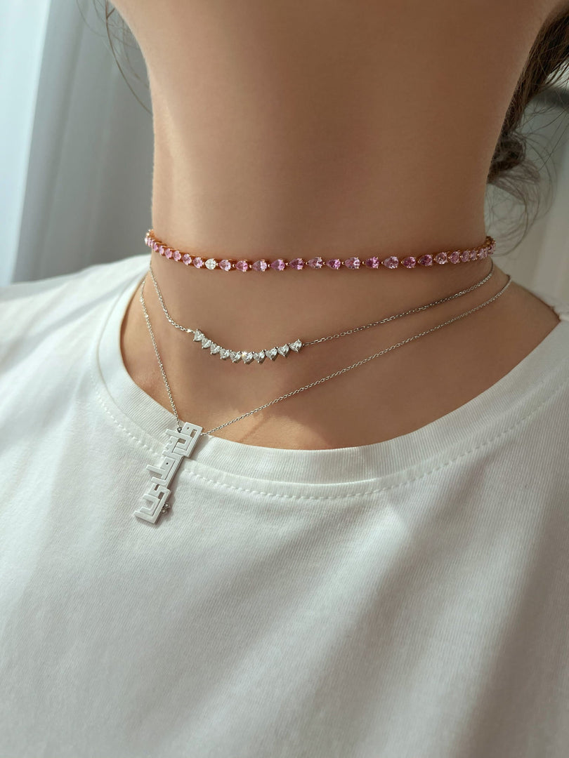The Vertical Necklace - HIBA JABER