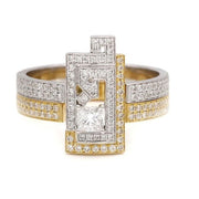 Thick Duo Rings - HIBA JABER