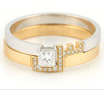 Load image into Gallery viewer, Thick Duo Rings - HIBA JABER