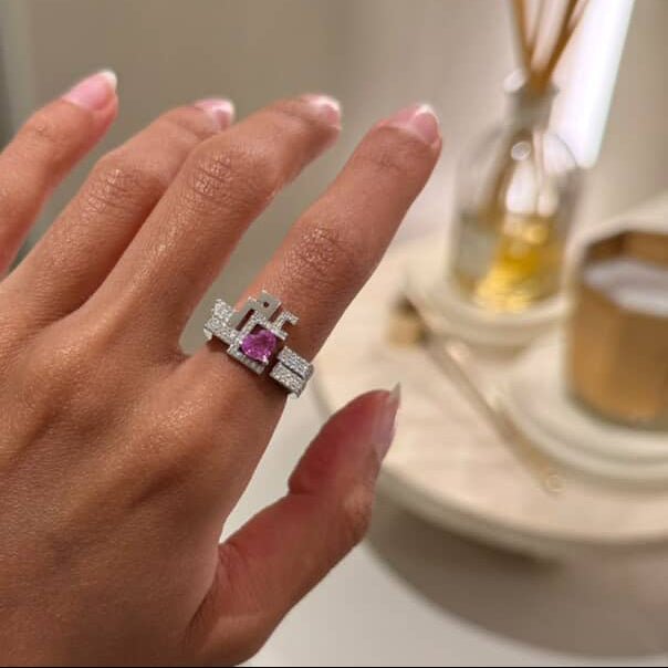 Thick Duo Rings - HIBA JABER