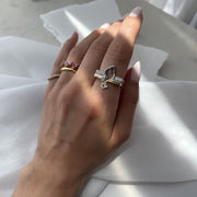 Thick Duo Rings - HIBA JABER