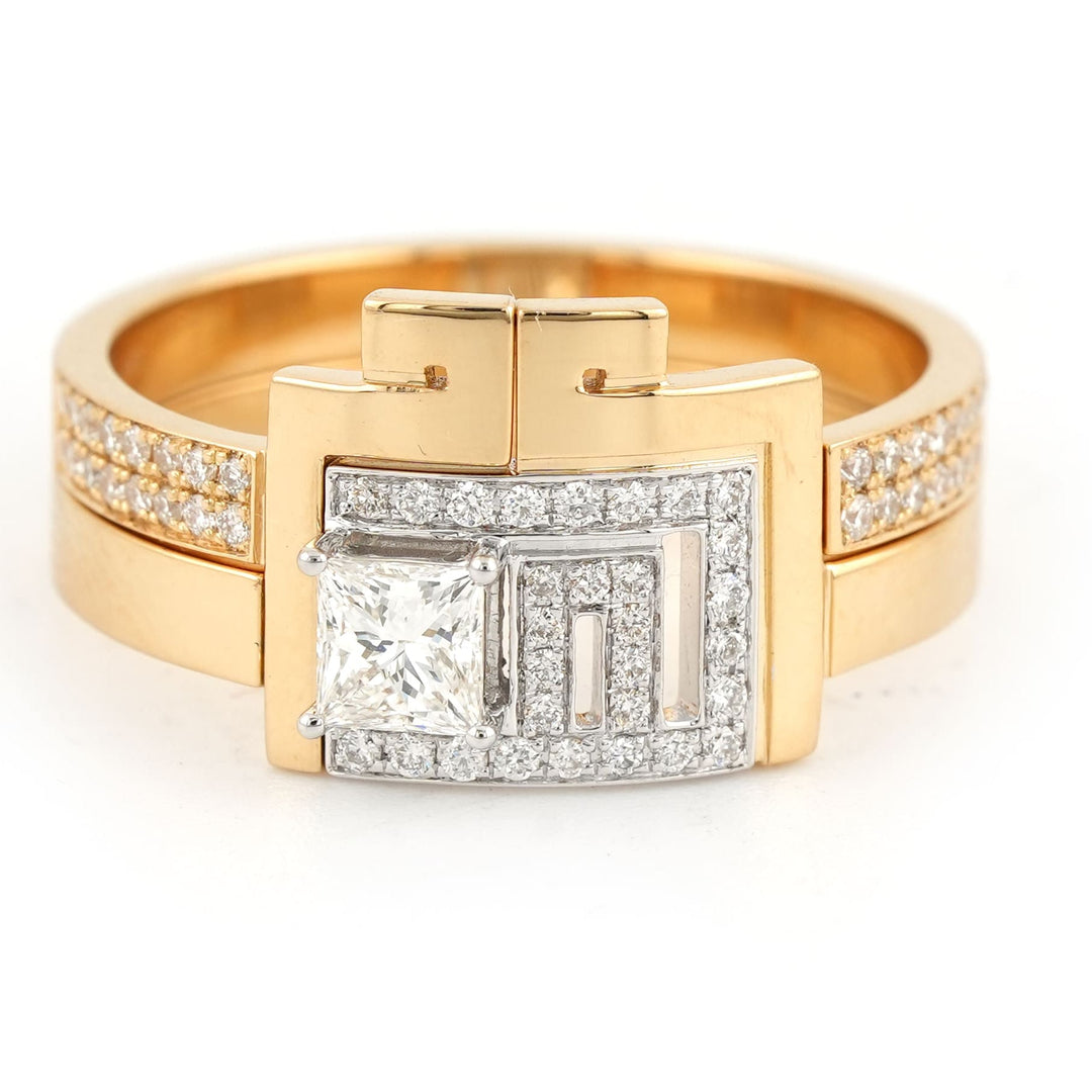 Thick Duo Rings - HIBA JABER