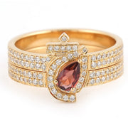 Thick Duo Rings - HIBA JABER