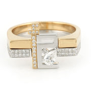 Thick Duo Rings - HIBA JABER