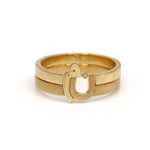 تحميل الصورة في عارض المعرض, Thick Duo Rings - Plain with Matt Finish - HIBA JABER
