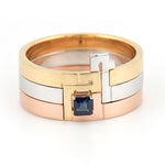 Load image into Gallery viewer, Thick Trio Rings - HIBA JABER