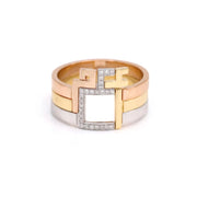 Thick Trio Rings - HIBA JABER