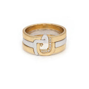 Thick Trio Rings - HIBA JABER