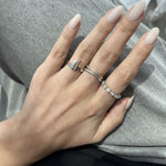 Load image into Gallery viewer, Thin Duo Rings - HIBA JABER