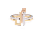 Thin Duo Rings - HIBA JABER