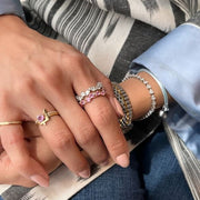Thin Duo Rings - HIBA JABER