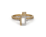 Thin Duo Rings - HIBA JABER