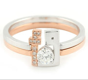 Thin Duo Rings - HIBA JABER