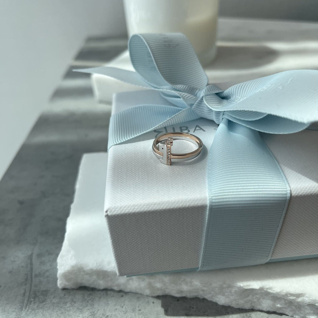 Thin Duo Rings - HIBA JABER