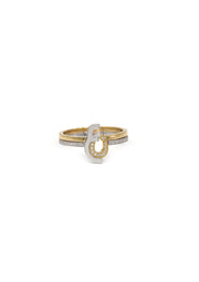 Thin Duo Rings - HIBA JABER