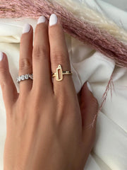 Thin Duo Rings - HIBA JABER