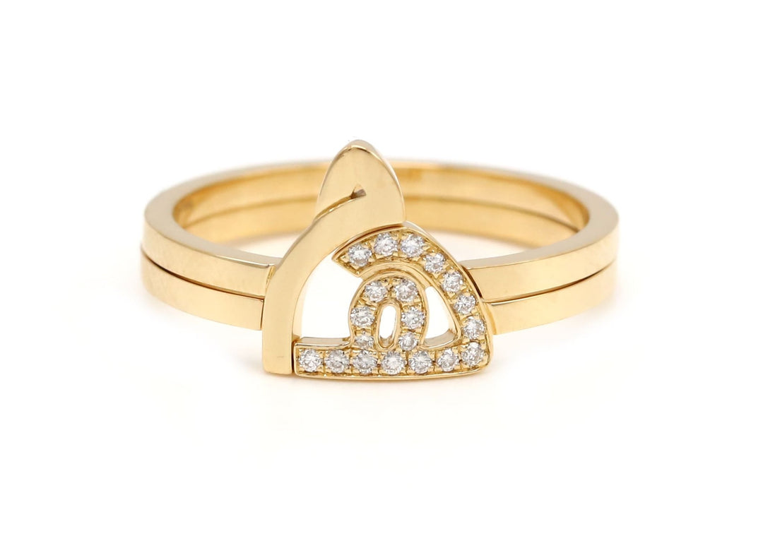 Thin Duo Rings - HIBA JABER