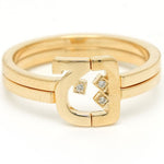 Load image into Gallery viewer, Thin Duo Rings - HIBA JABER