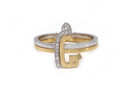 Thin Duo Rings - HIBA JABER