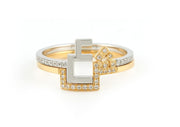 Thin Duo Rings - HIBA JABER