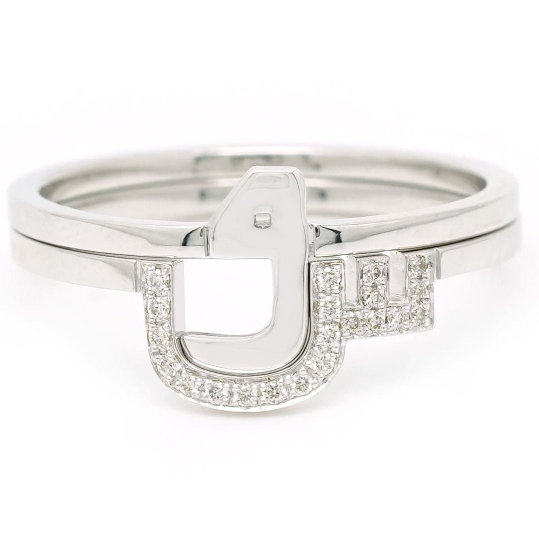 Thin Duo Rings - HIBA JABER