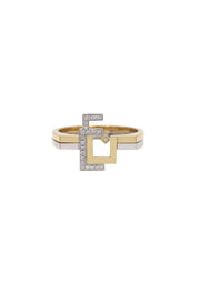 Thin Duo Rings - HIBA JABER