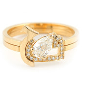 Thin Duo Rings - HIBA JABER