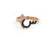 Thin Duo Rings - HIBA JABER