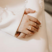 Thin Duo Rings - HIBA JABER
