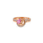 تحميل الصورة في عارض المعرض, Thin Duo Rings - Seen and Ha - HIBA JABER
