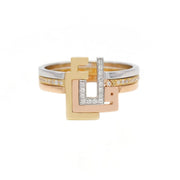 Thin Trio Rings - HIBA JABER