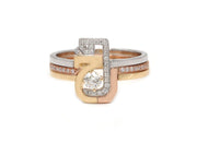 Thin Trio Rings - HIBA JABER