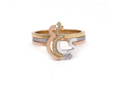 Thin Trio Rings - HIBA JABER