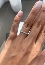 Thin Wedding Band - HIBA JABER