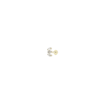 Load image into Gallery viewer, Trio Baguette Diamond Earring - Flat back - HIBA JABER
