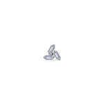 Load image into Gallery viewer, Trio Baguette Diamond Earring - Single Piece - HIBA JABER
