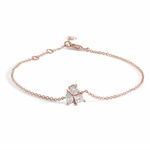 Load image into Gallery viewer, Trio Sparkle Diamond Bracelet - HIBA JABER