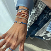 TWO CHARACTER THREAD BRACELET - HIBA JABER