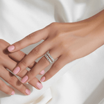 Load image into Gallery viewer, Two Way Diamond Eternity Band - HIBA JABER
