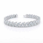 Load image into Gallery viewer, Two Way Diamond Pear Tennis Bracelet 0.24ct Each - HIBA JABER
