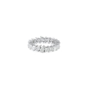 Two Way Eternity Ring | Princess & Pear Diamond - HIBA JABER