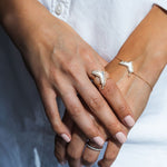 Load image into Gallery viewer, UAE Map Double Banded Ring - HIBA JABER
