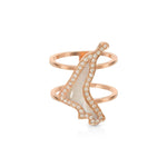 Load image into Gallery viewer, UAE Map Double Banded Ring - HIBA JABER
