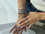 تحميل الصورة في عارض المعرض, Zigzag Diamond Pears with Droplets Bracelet - HIBA JABER
